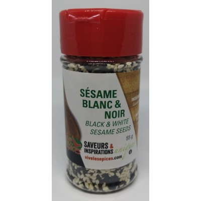 Black & white sesame seeds 55g